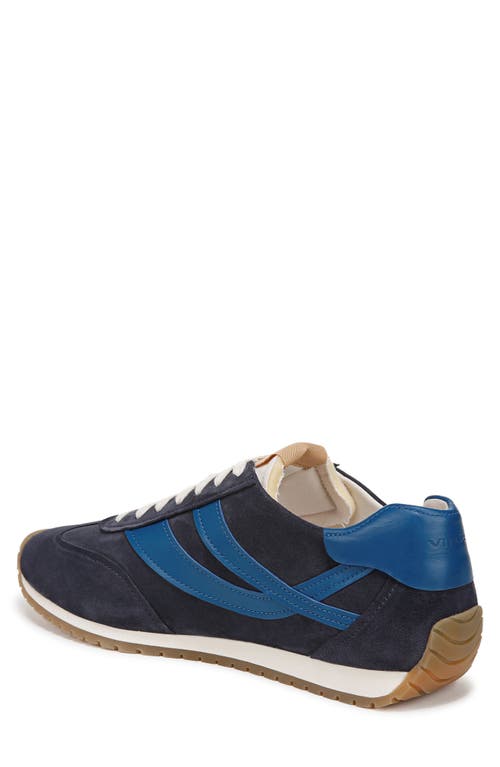 Vince Oasis Sneaker In Blue Ink/blue Agate