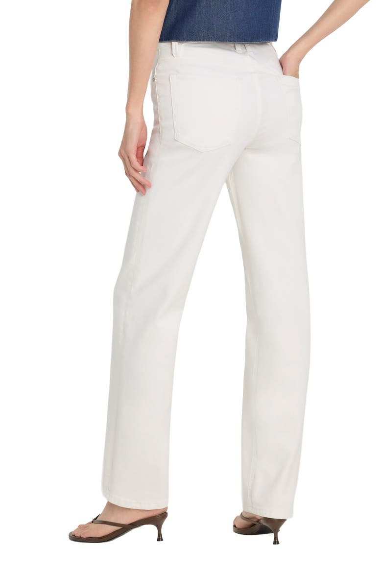 Good True High Waist Straight Leg Jeans, Alternate, color, WHITE001