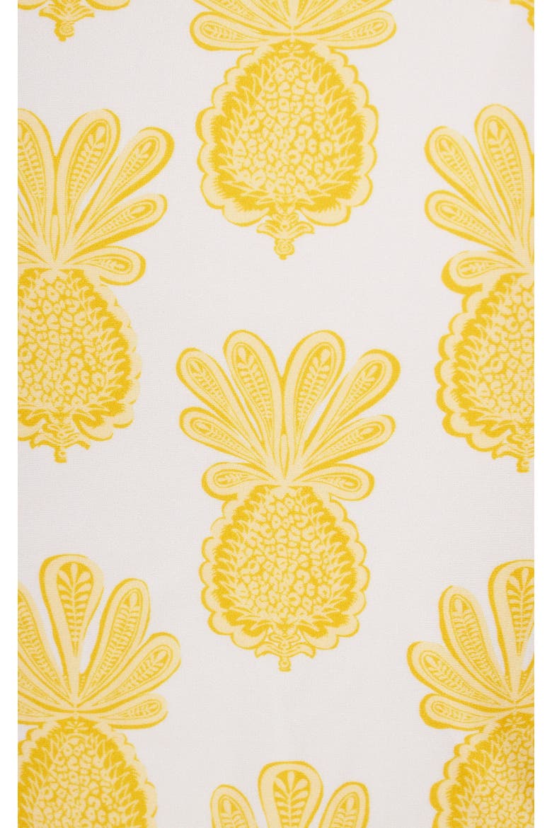 Bardot Top Pineapple Sunflower White, Alternate, color, Pineapple Sunflower White