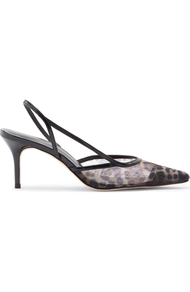 Reformation Whitnee Slingback Pump, Alternate, color, Leopard Mesh