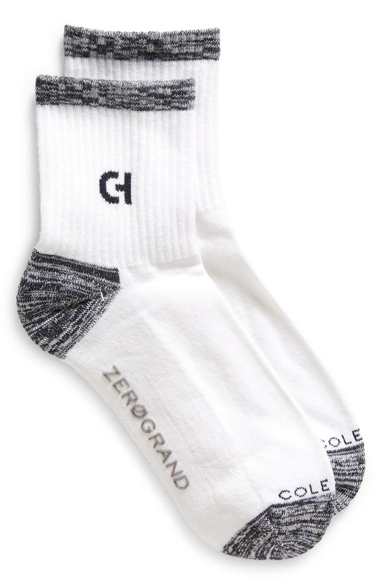 Cole Haan Performance Quarter Crew Golf Socks, Main, color, 