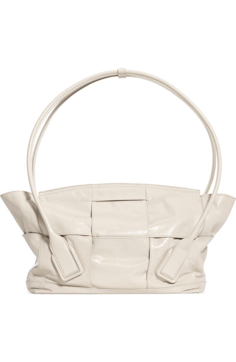 Bottega Veneta Arco Paper Leather Shoulder Bag, Alternate, color,