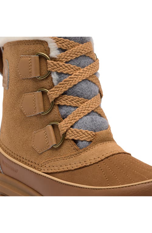 Sorel Tivoli V Faux Fur Lined Waterproof Boot In Brown