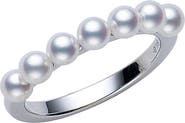 Mikimoto Akoya Pearl Cluster Ring