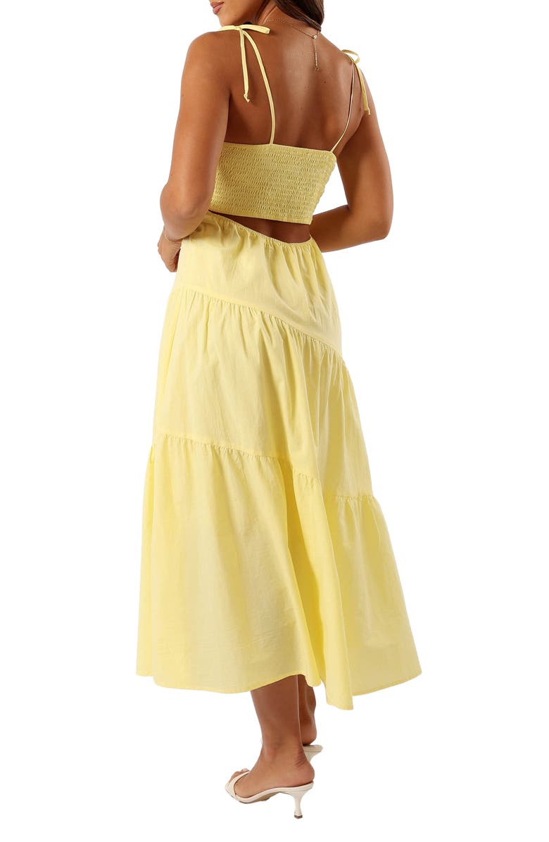 Brexley Tiered Cotton Maxi Sundress