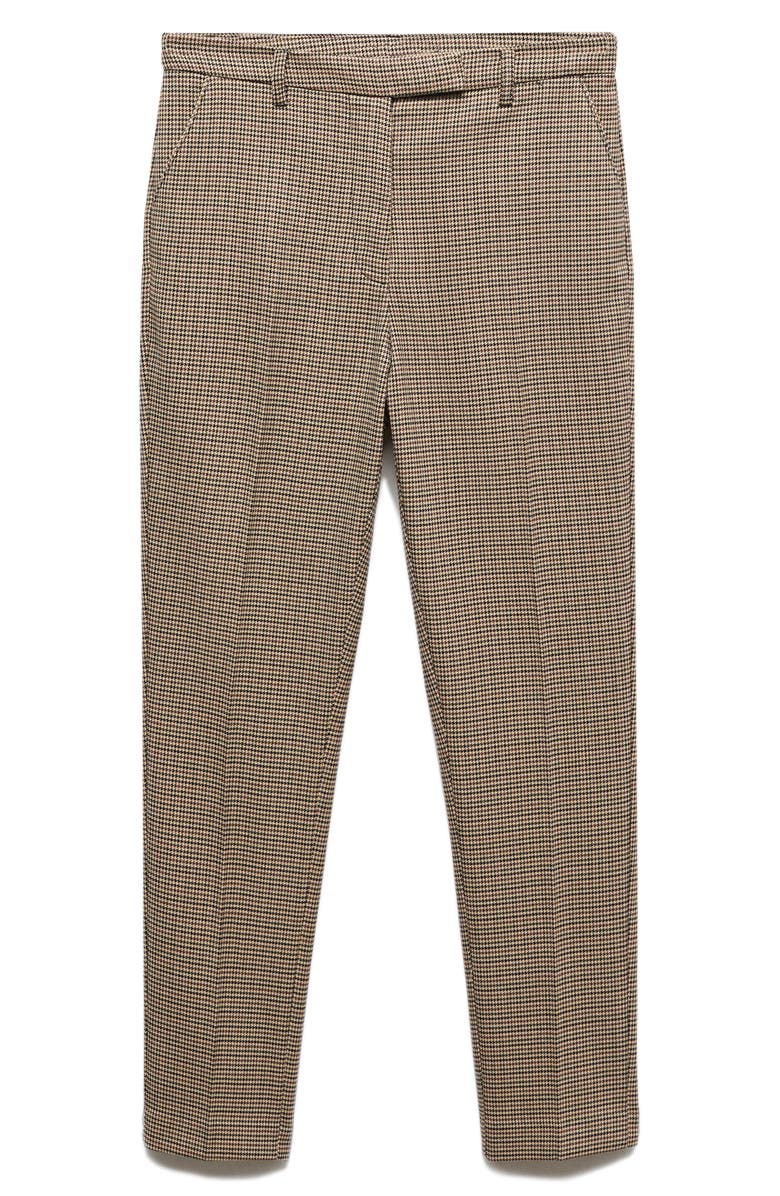 MANGO Ankle Skinny Suit Pants, Alternate, color, 