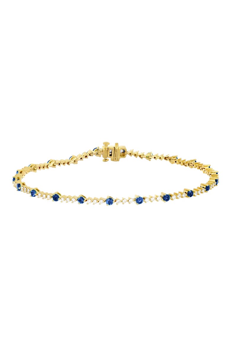 El Mar Diamond Tennis Bracelet (Nordstrom Exclusive), Main, color, 18KY