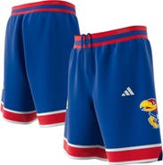 adidas Men's adidas Royal Kansas Jayhawks Swingman Replica Basketball Shorts