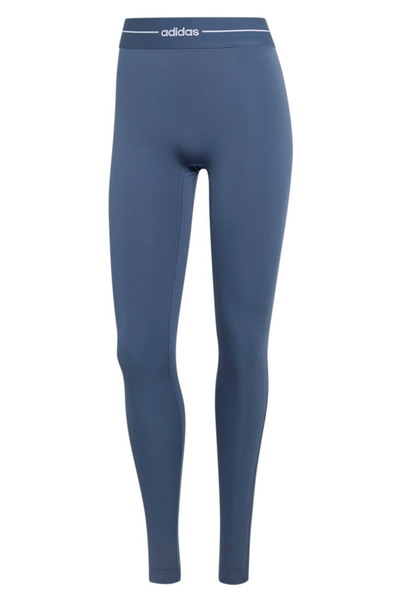 Logo Elastic Waist Leggings, Alternate, color, PRELOVED INK