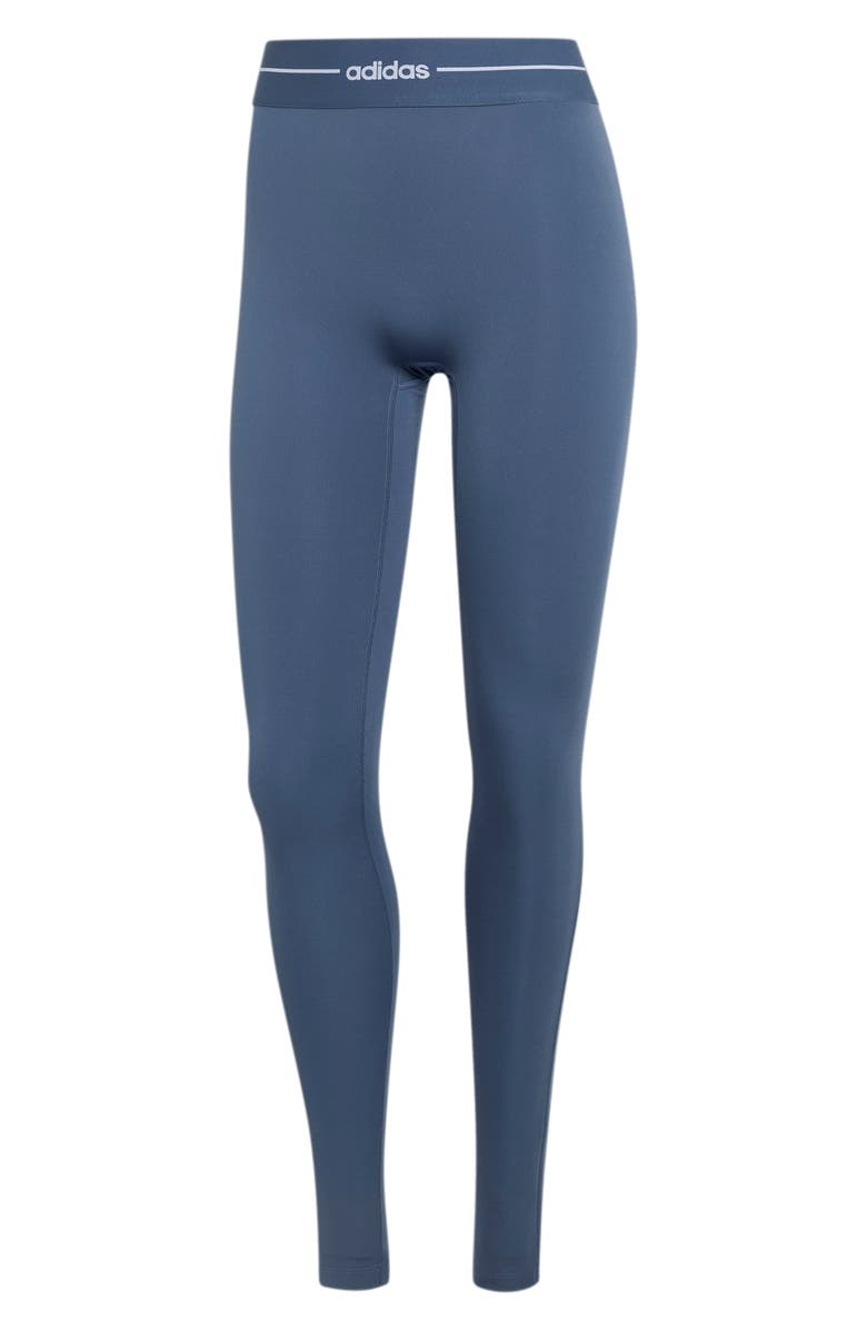 adidas Originals Logo Elastic Waist Leggings, Alternate, color, Preloved Ink