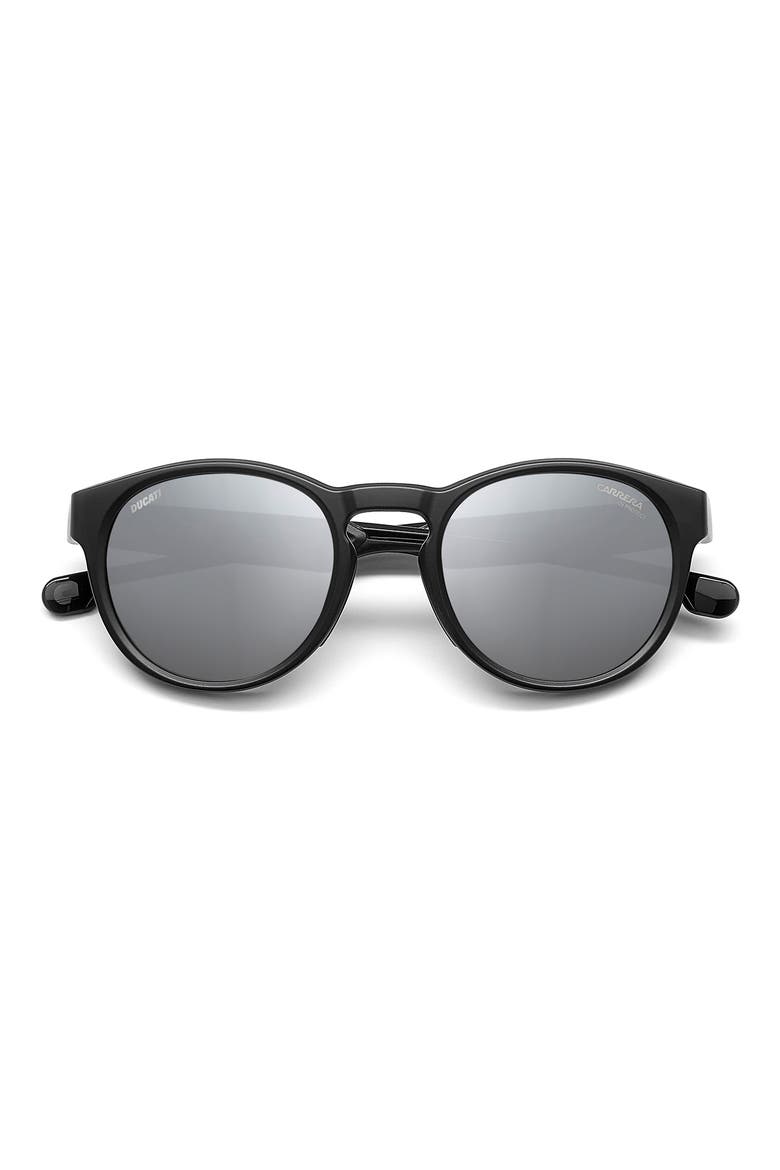 51mm Carduc Round Sunglasses, Alternate, color, BLACK GREY