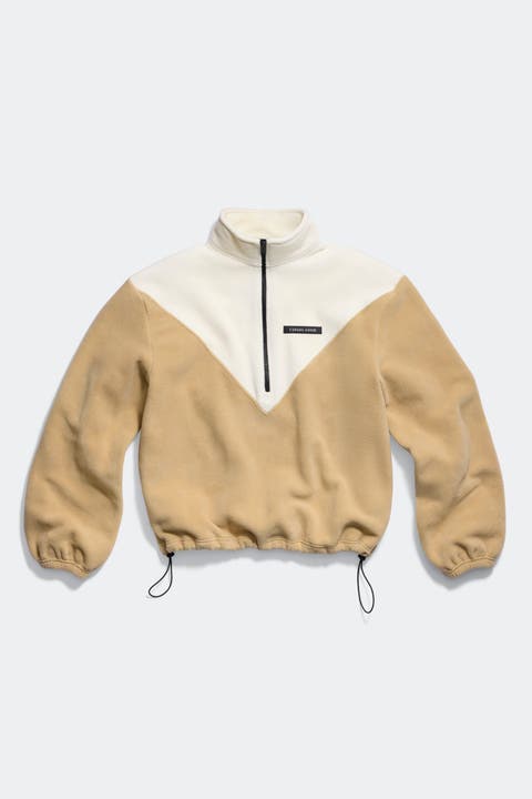 Tayen Colour Block Fleece Quarter Zip