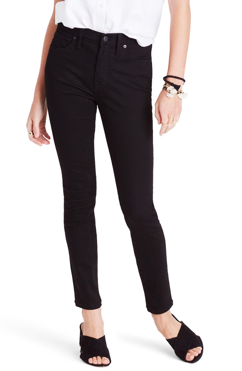 Madewell 9-Inch High Waist Skinny Jeans, Main, color,