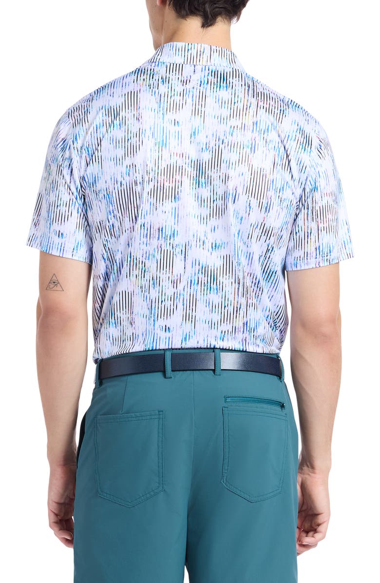 Robert Graham Clyne Knit Polo, Alternate, color, Blue Multi