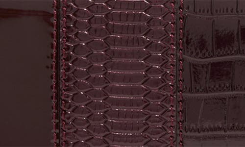 Aldo Alarissaa Faux Leather Clutch In Purple