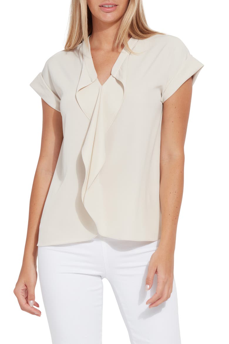 Aurelia Ruffle Top, Main, color, OAT