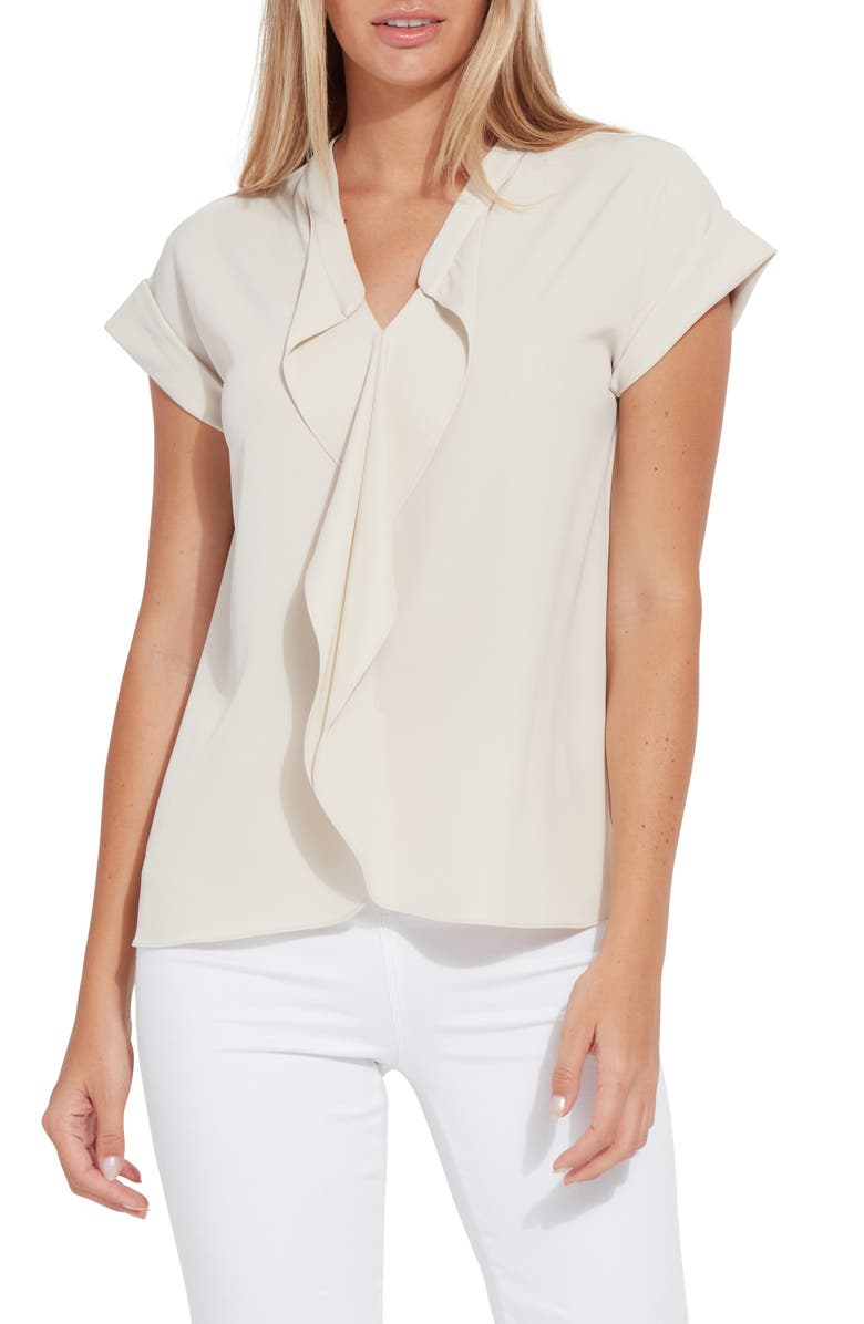 Lysse Aurelia Ruffle Top, Main, color, 