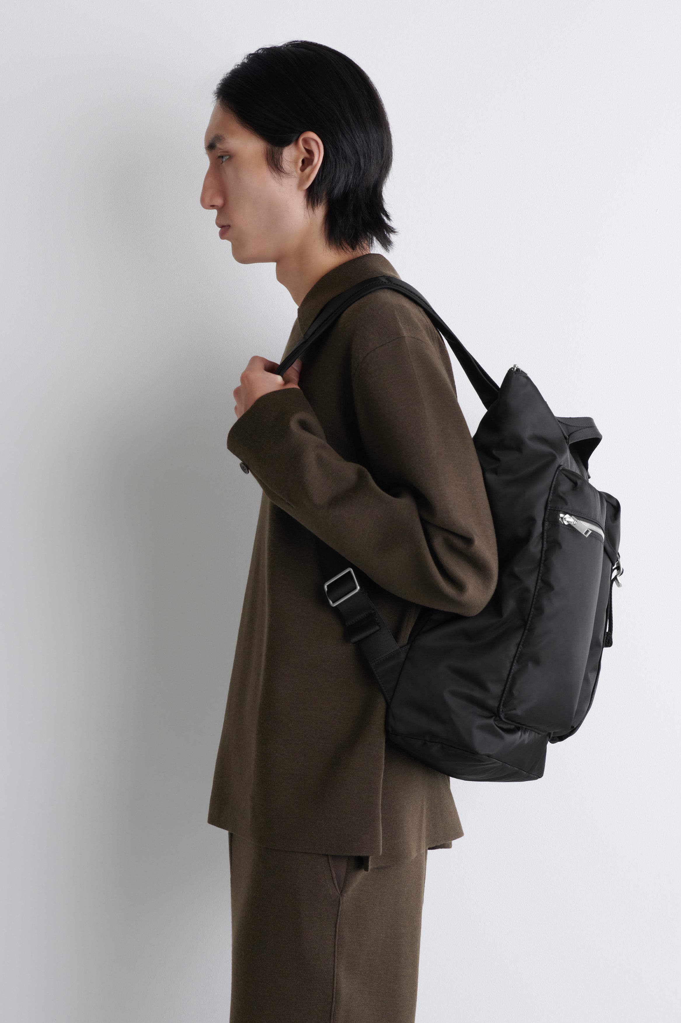 COS Pursuit Backpack - Nylon, Alternate, color, Black