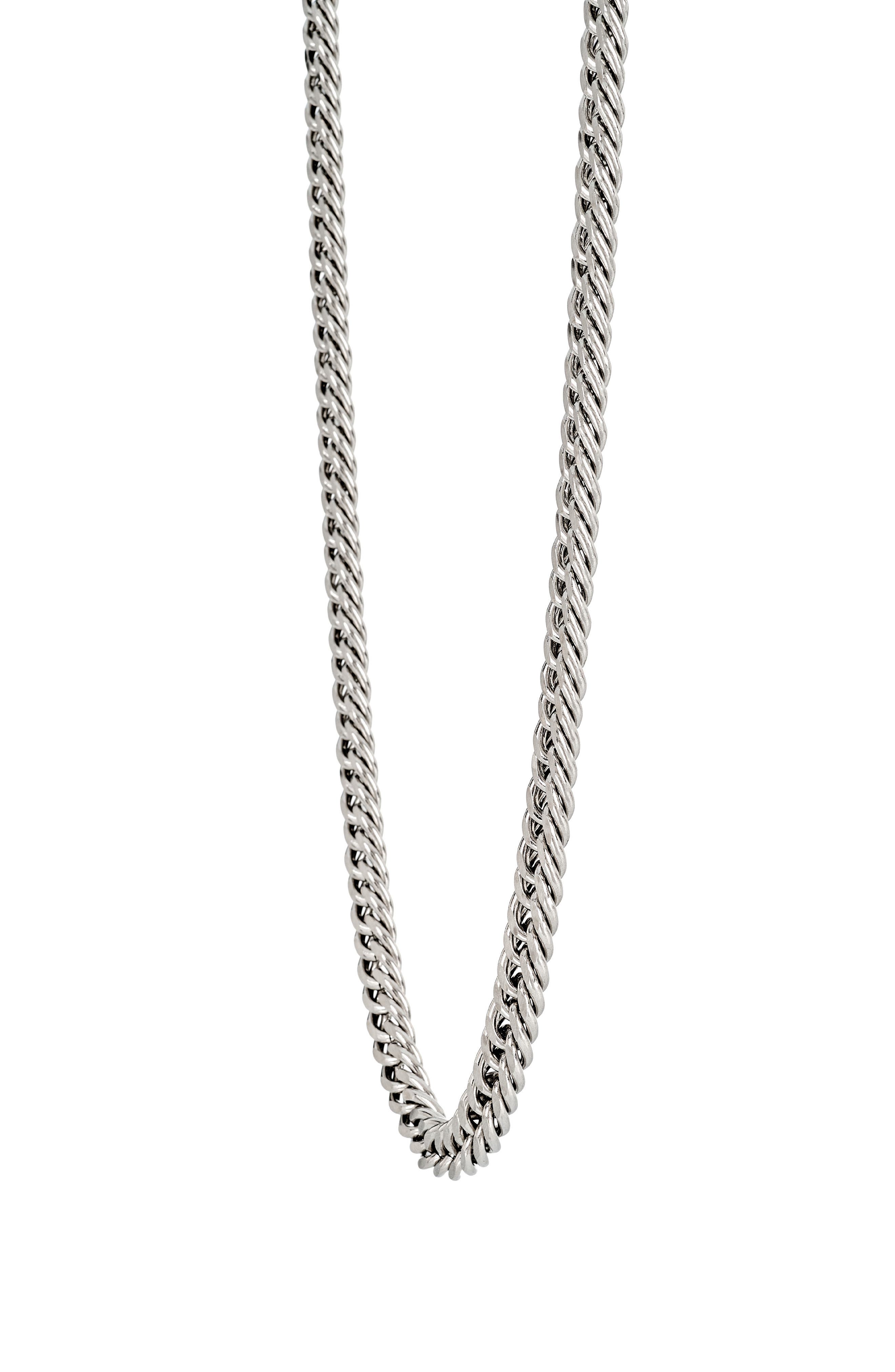 Ed Hardy Men's Stainless Steel Curb Chain Necklace (Men) | Nordstromrack