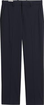 Open Edit Slim Fit Solid Flat Front Stretch Suit Pants