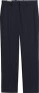Open Edit Slim Fit Solid Flat Front Stretch Suit Pants