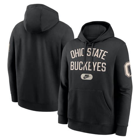 Men's Nike Black Ohio State Buckeyes Club Fleece Fashion Hoodie