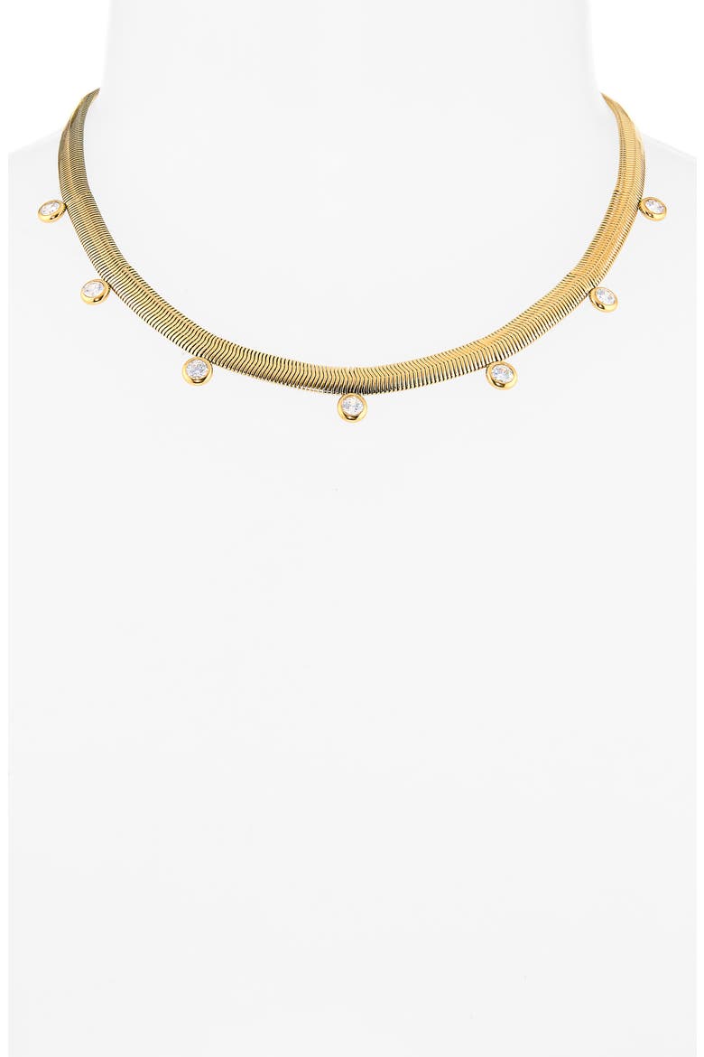 Adeline Collar Necklace, Alternate, color, GOLD
