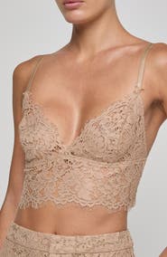 L'AGENCE Aislin Lace Bralette Top