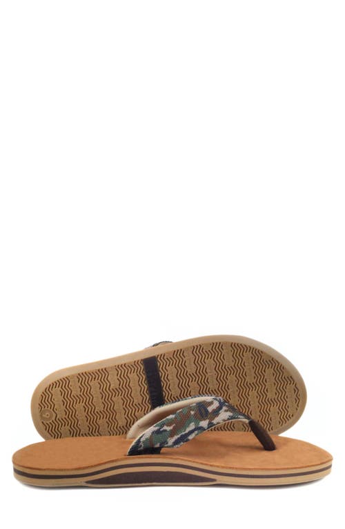 Hari Mari Del Mar Harbor Flip Flop In Woodland Camo
