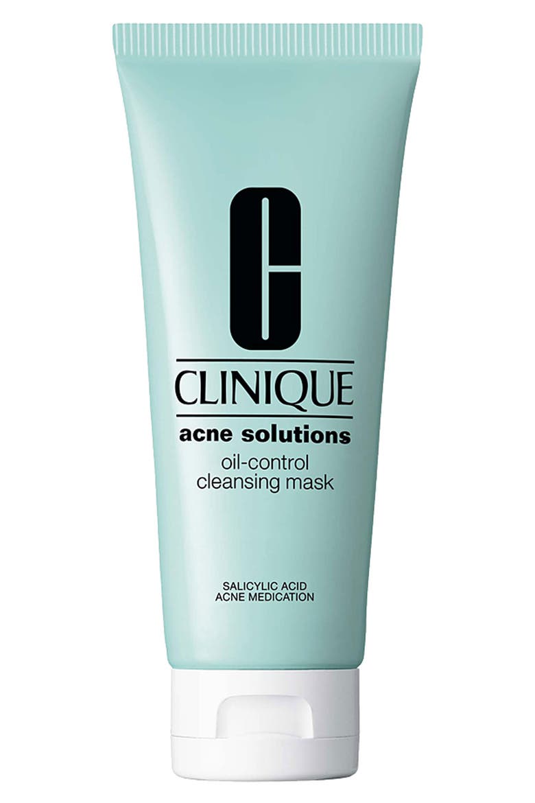 Acne Solutions Oil-Control Cleansing Mask, Main, color, NO COLOR