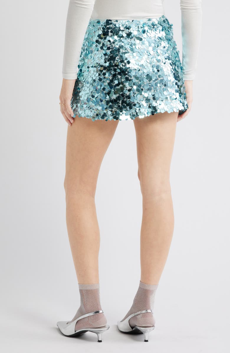 BP. Sequin Miniskirt, Alternate, color, Blue
