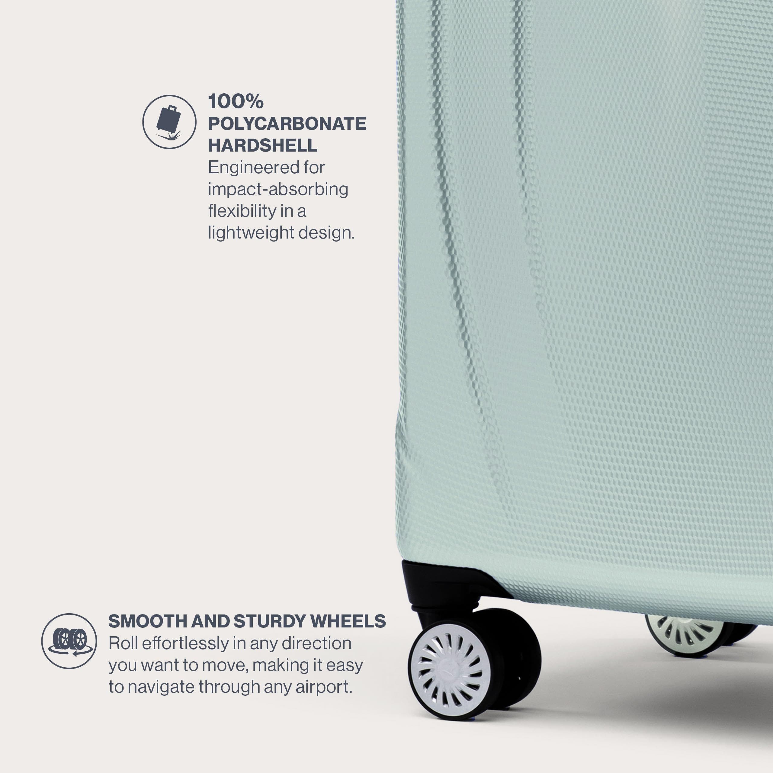 TRAVELPRO Pathways 3 Hardside Expandable 3 Piece (21"/25"/28") Spinner Luggage Set, Alternate, color, Cloud Grey