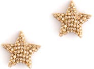 Deepa Gurnani Loris Star Stud Earrings