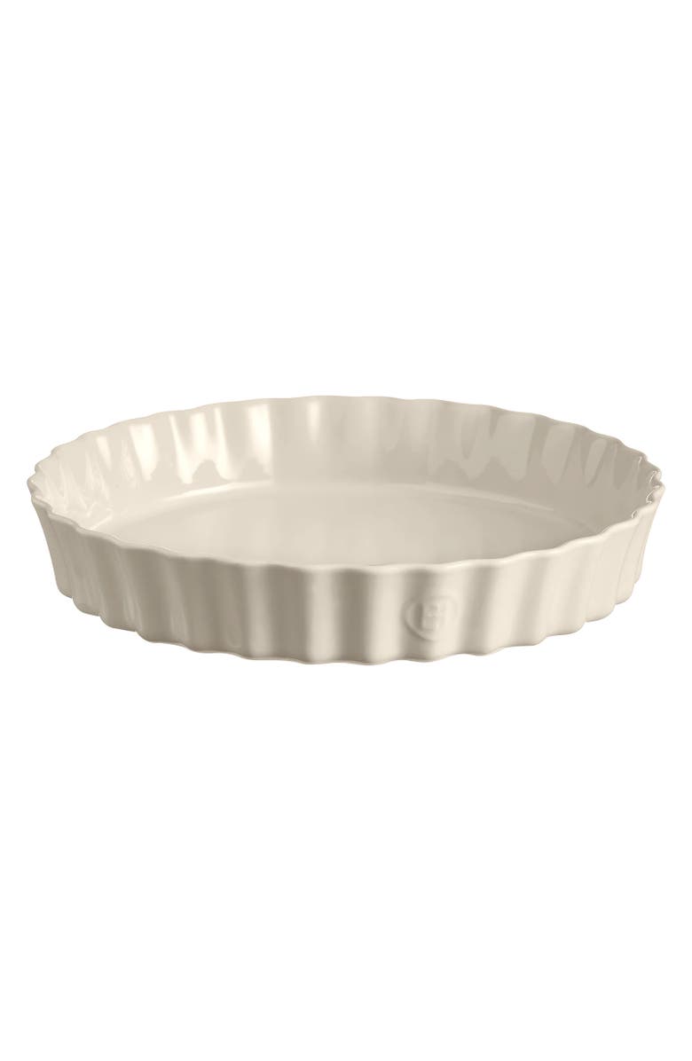 Emile Henry 12.6" x 2.2" Extra Large Deep Tart Dish, Main, color, Clay