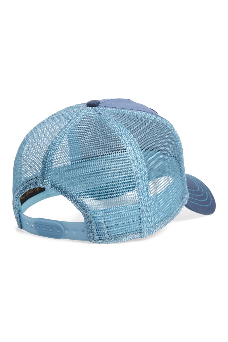 Dolphin Trucker Hat, Alternate, color, NAVY