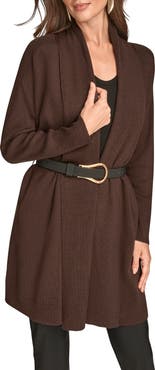 Donna Karan New York Belted Cardigan