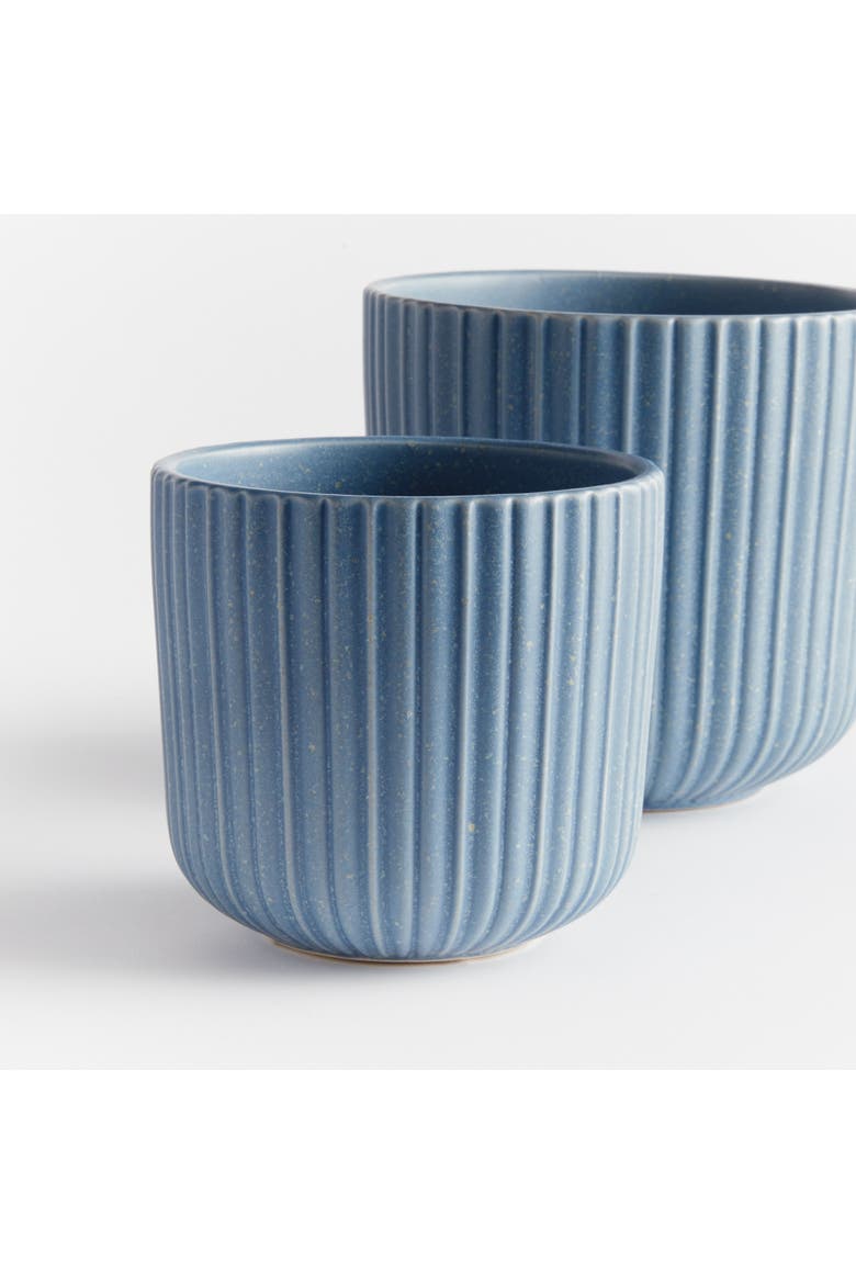 Tasha Flowerpot Planters Set of 2, Alternate, color, Blue