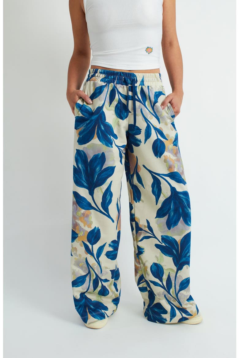 Tracker Pant, Alternate, color, Blue flowers