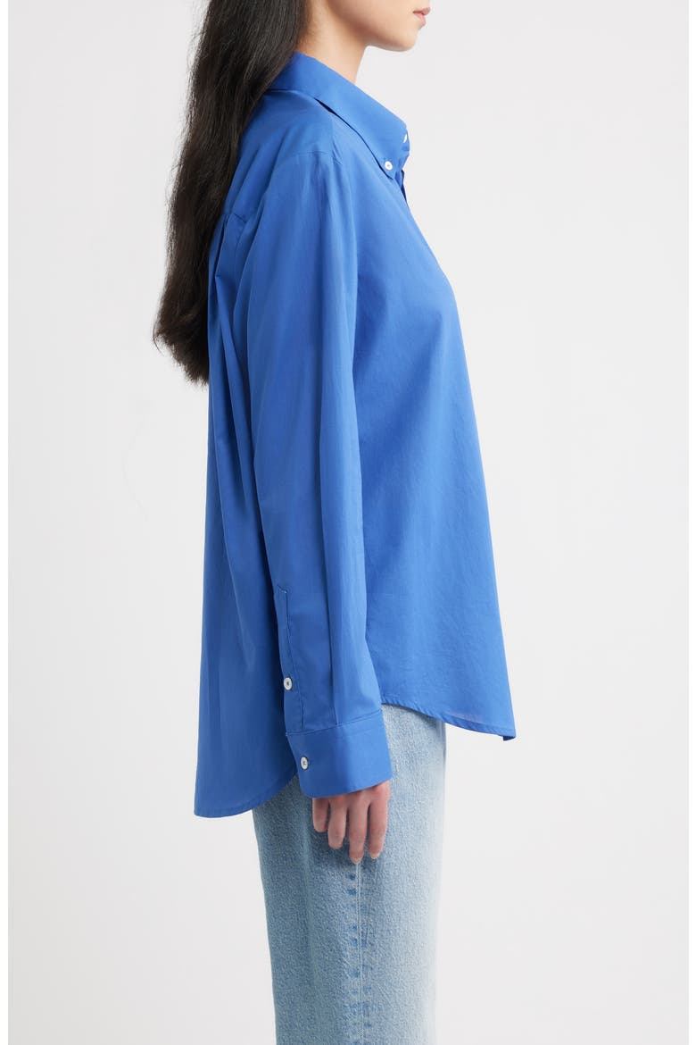 Cotton Shirt, Alternate, color, ADMIRAL BLUE