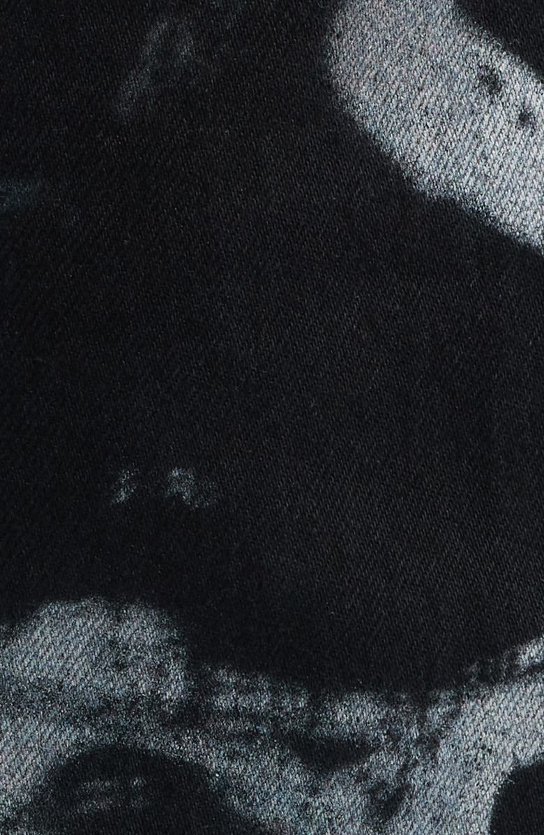 RtA Ricardo Slim Fit Graffiti Graphic Jeans, Alternate, color, Graffiti Graphite