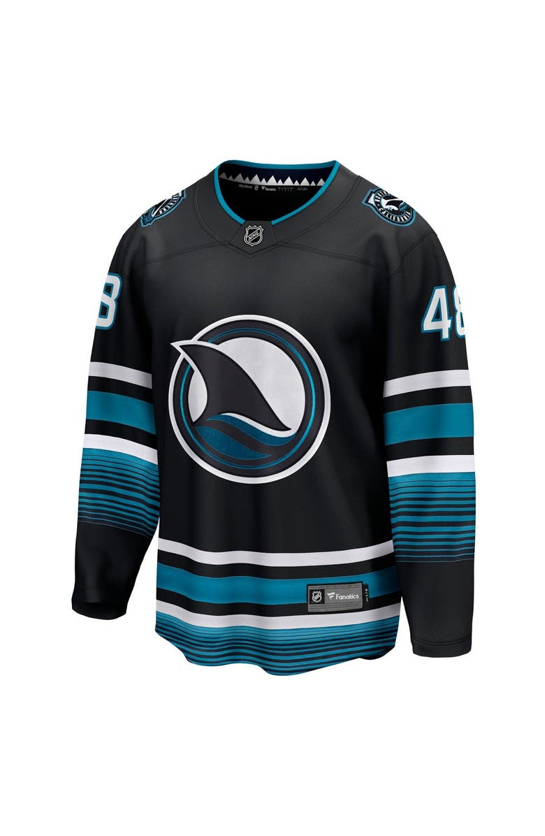 FANATICS Men's Fanatics Branded Tomas Hertl Black San Jose Sharks Alternate Premier Breakaway Player Jersey, Alternate, color, 