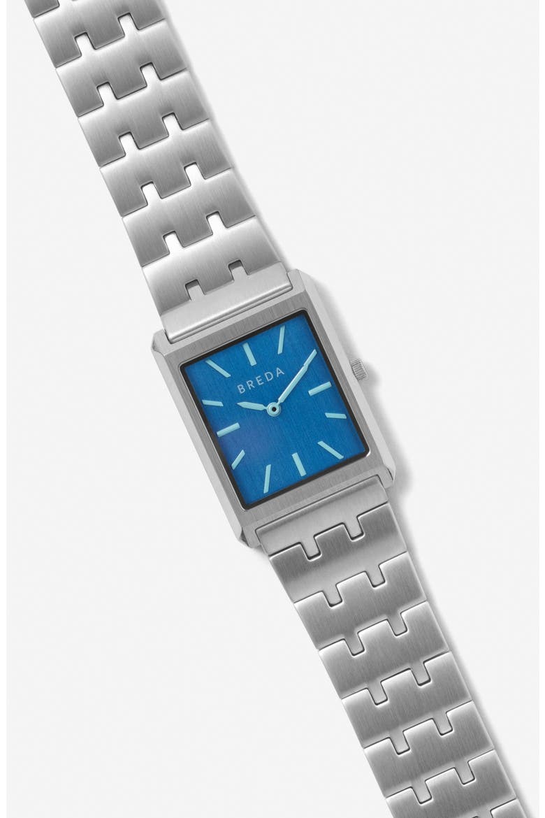 Virgil Bracelet Watch, 26mm, Alternate, color, SILVER