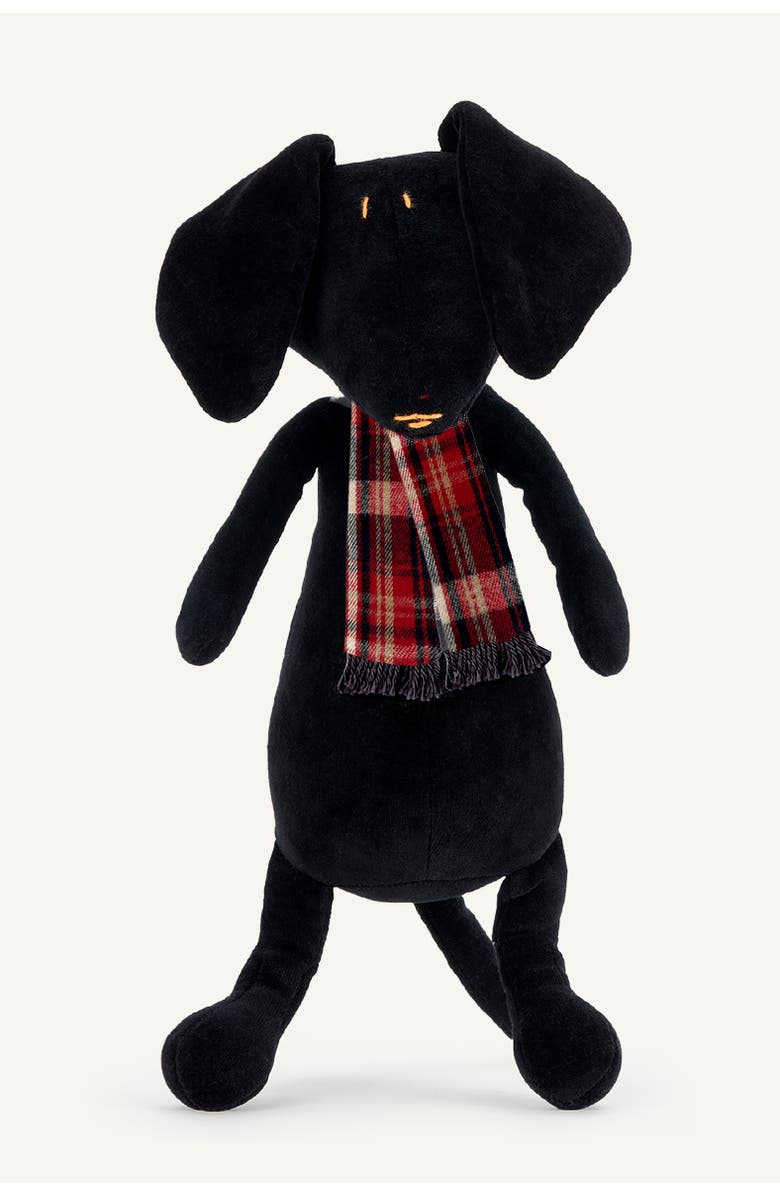 ADADA Scott, the dachshund dog stuffed animal, Main, color, Charcoal Multi