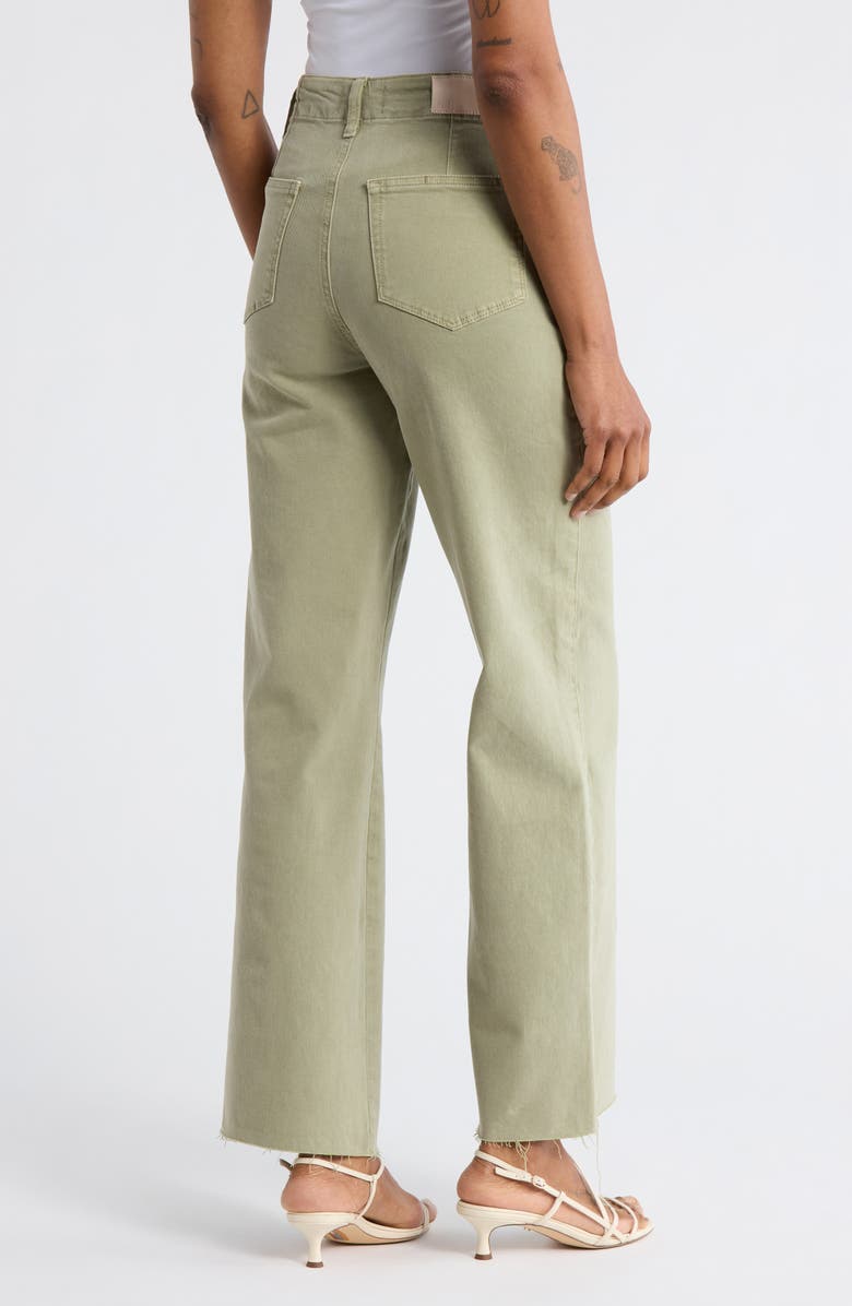 PAIGE Anessa 31 Straight Leg Pants, Alternate, color, Vintage Oak Moss