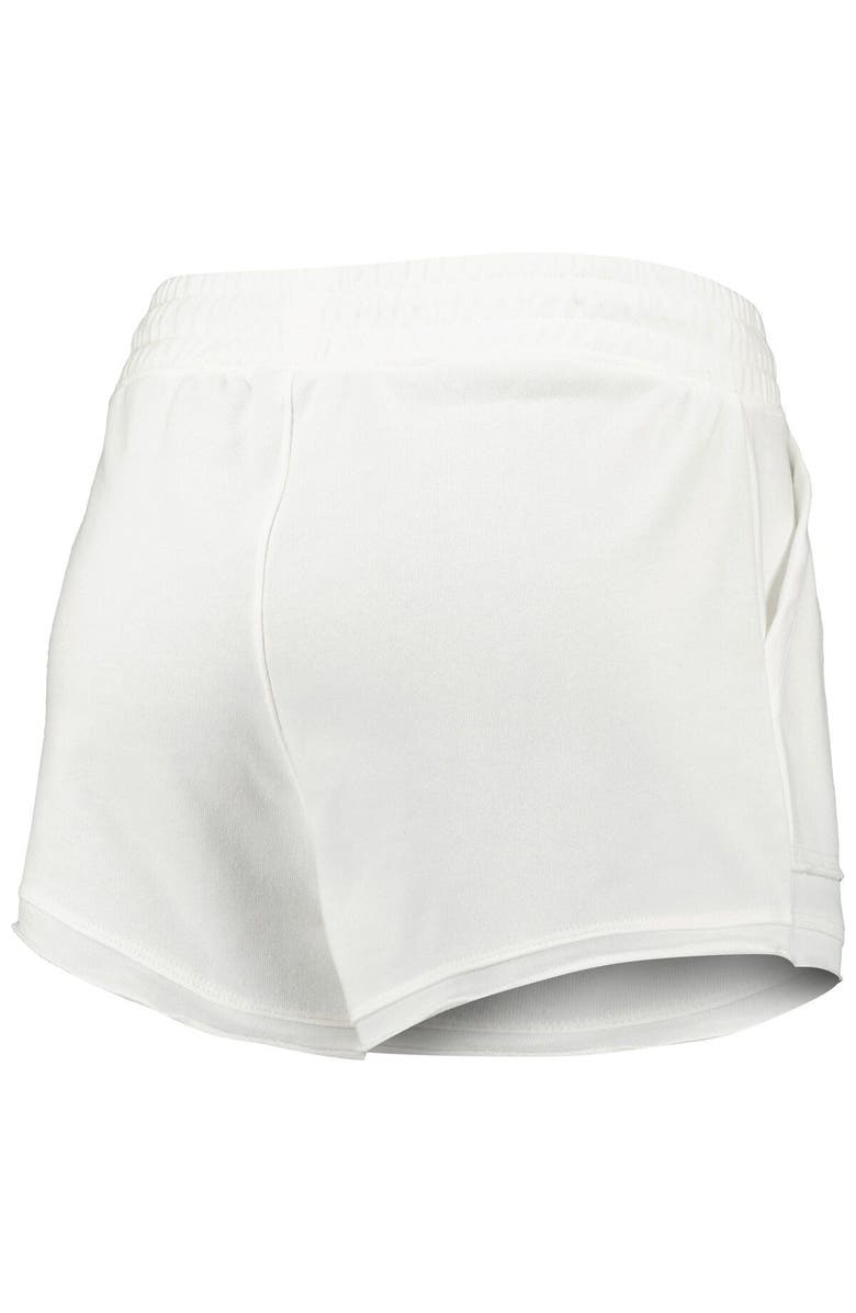 CONCEPTS SPORT Women's Concepts Sport White Brooklyn Nets Sunray Shorts, Alternate, color, White