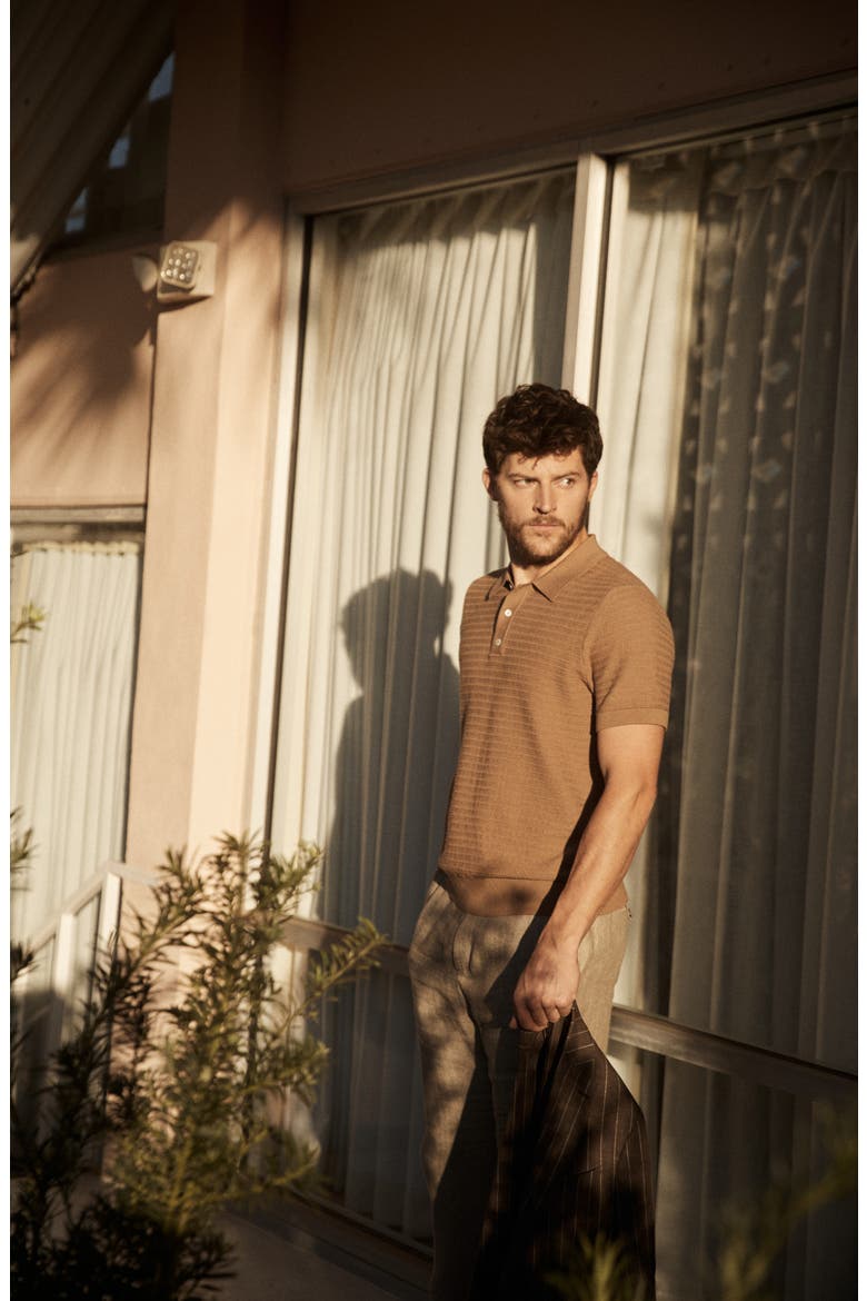 Lachlan Links Polo, Alternate, color, BRITISH KHAKI