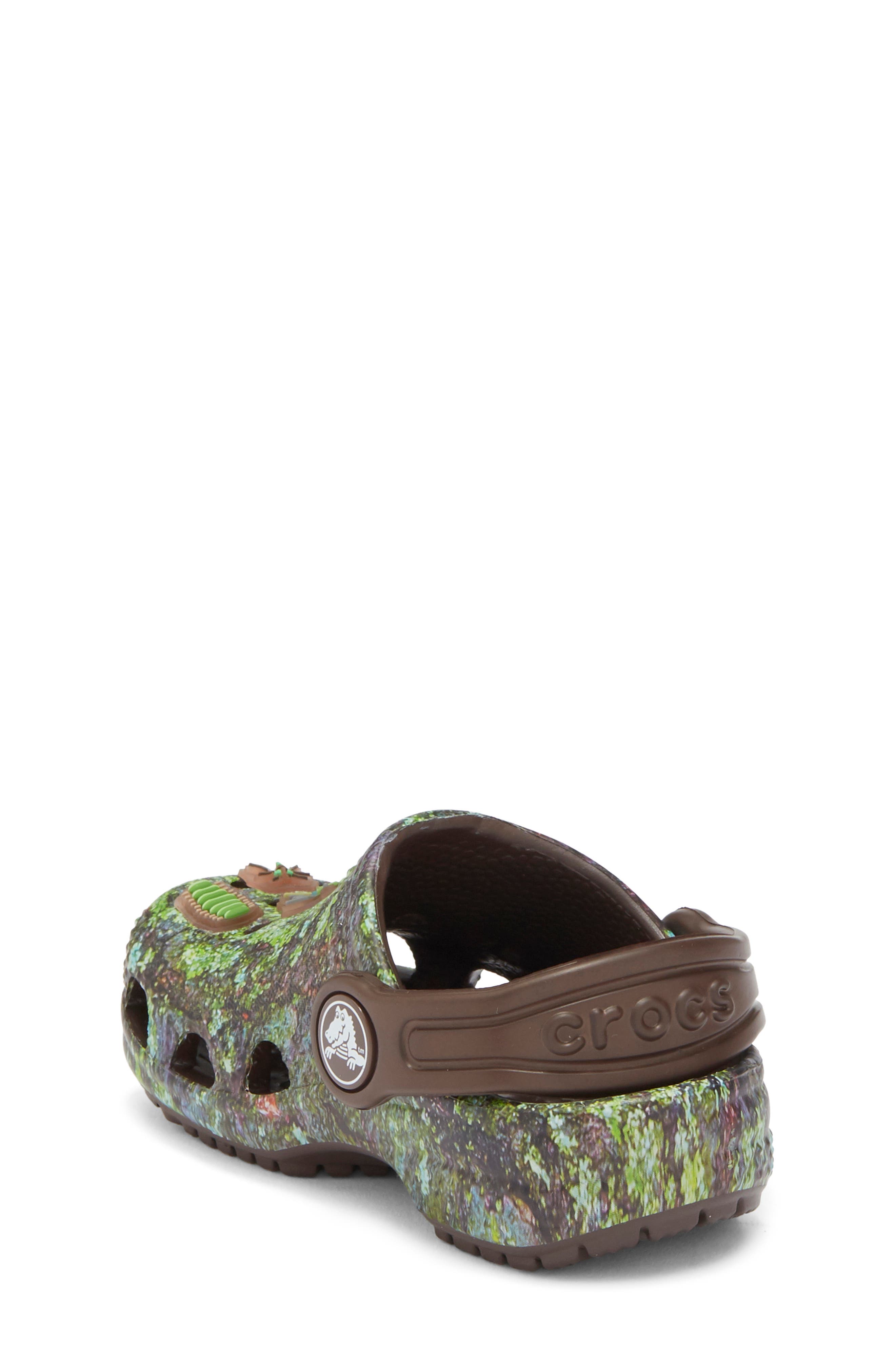CROCS Kids' Classic Bugs Clog, Alternate, color, Coffee/ Multi
