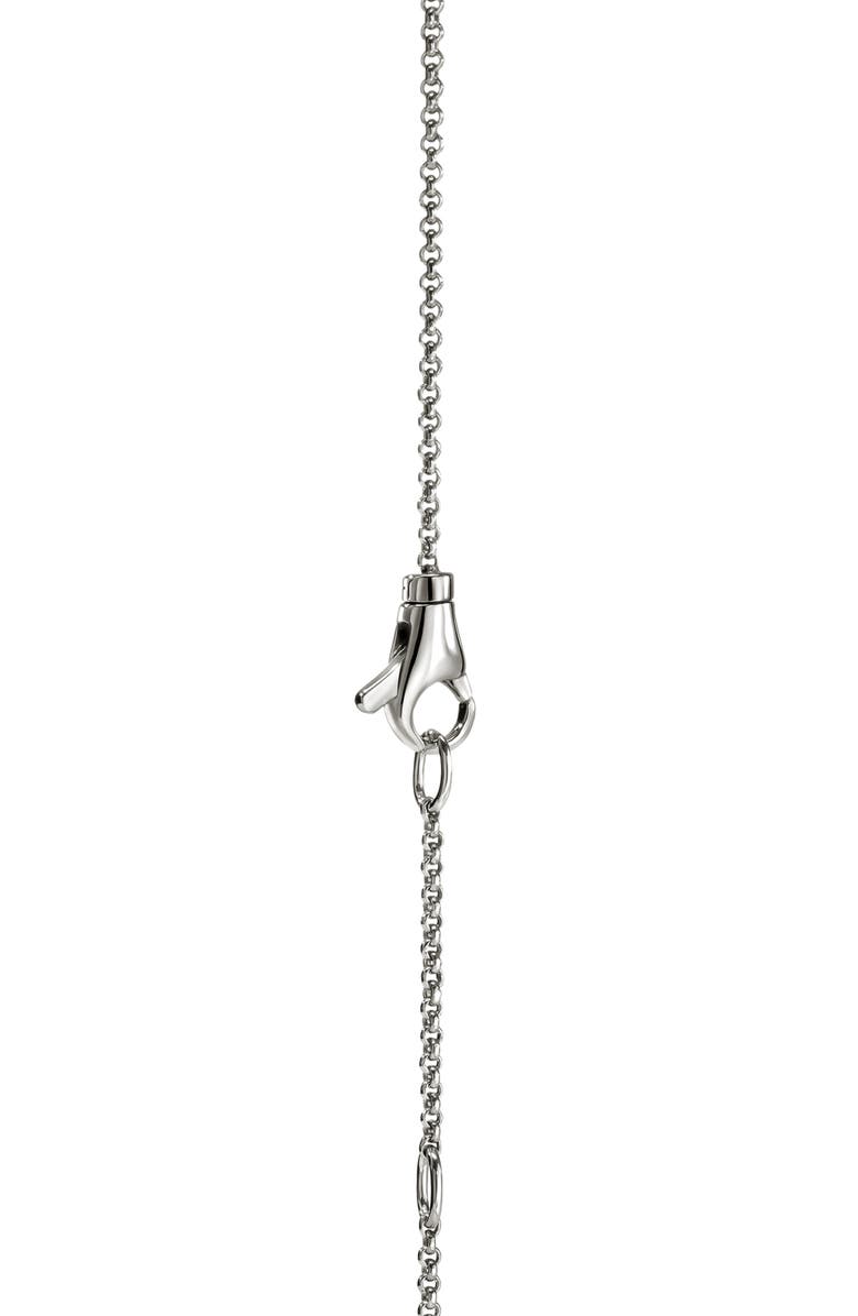 John Hardy Lovestruck<sup>™</sup> Lab Grown Diamond Necklace, Alternate, color, Silver