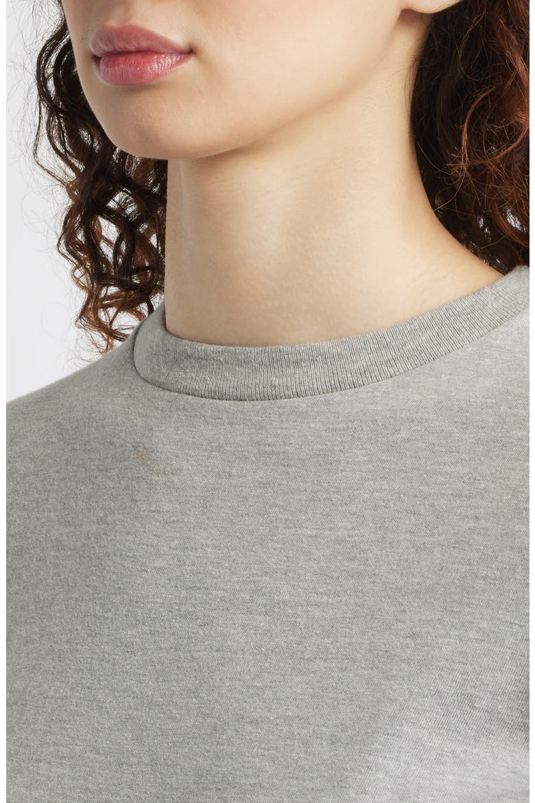 Classic Crewneck T-Shirt, Alternate, color, HEATHER GREY