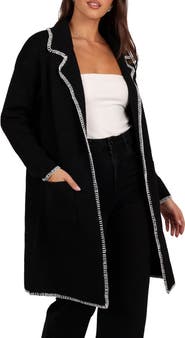 Petal & Pup Oaklynn Whipstitched Sweater Coat